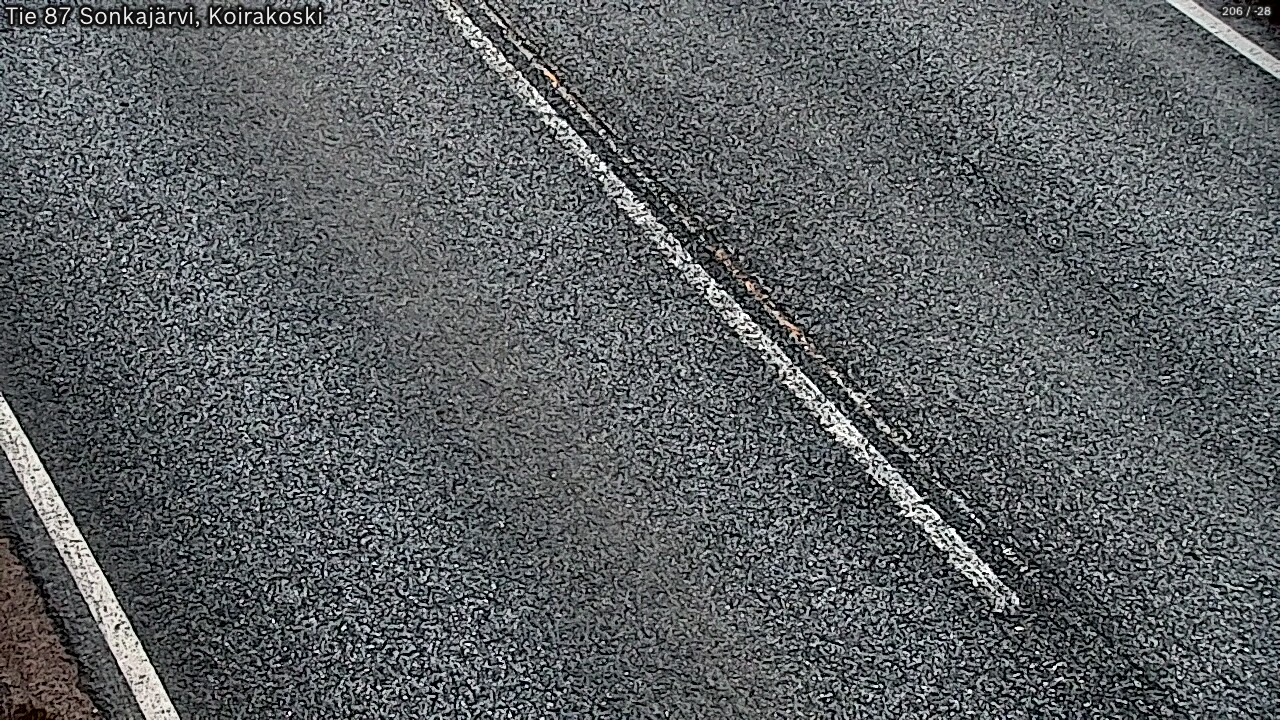 Weather Camera Image Road 87 Sonkajärvi, Koirakoski, Sonkajärvi, Pohjois-Savo