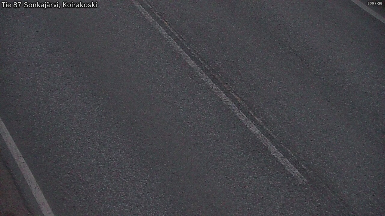 Weather Camera Image Road 87 Sonkajärvi, Koirakoski, Sonkajärvi, Pohjois-Savo