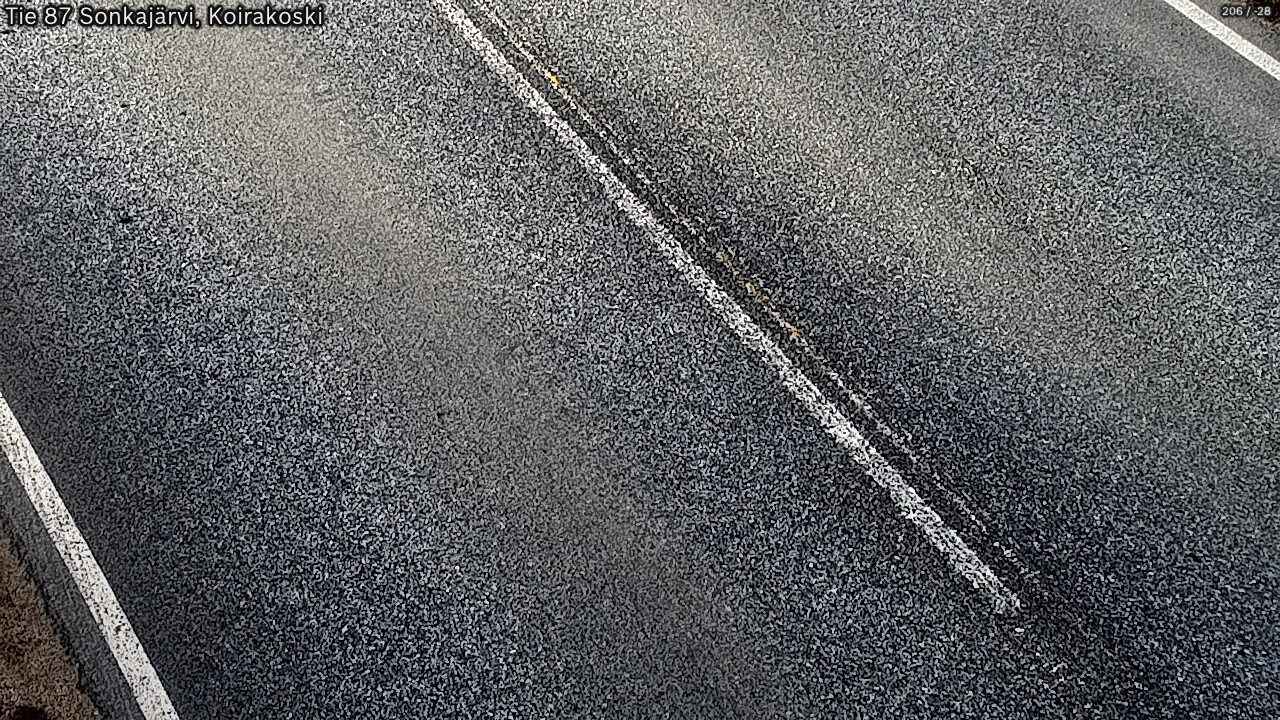 Weather Camera Image Road 87 Sonkajärvi, Koirakoski, Sonkajärvi, Pohjois-Savo