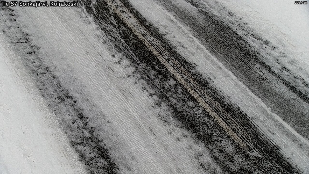 Weather Camera Image Road 87 Sonkajärvi, Koirakoski, Sonkajärvi, Pohjois-Savo