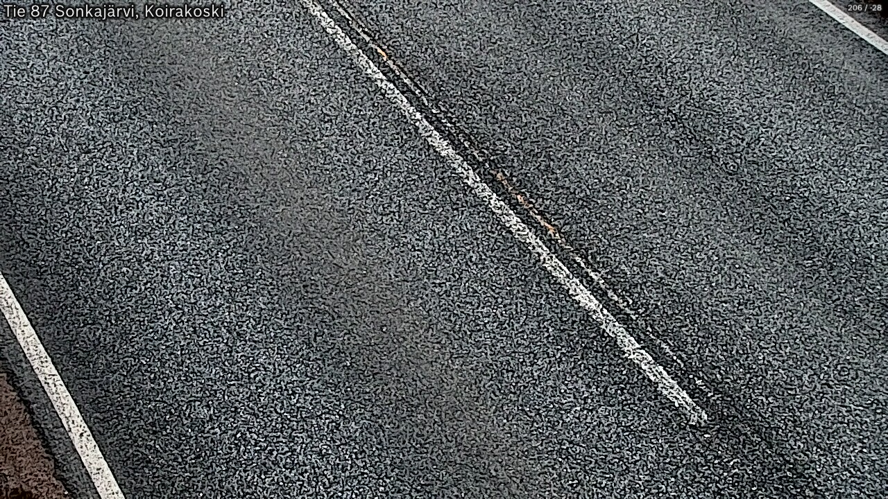 Weather Camera Image Road 87 Sonkajärvi, Koirakoski, Sonkajärvi, Pohjois-Savo