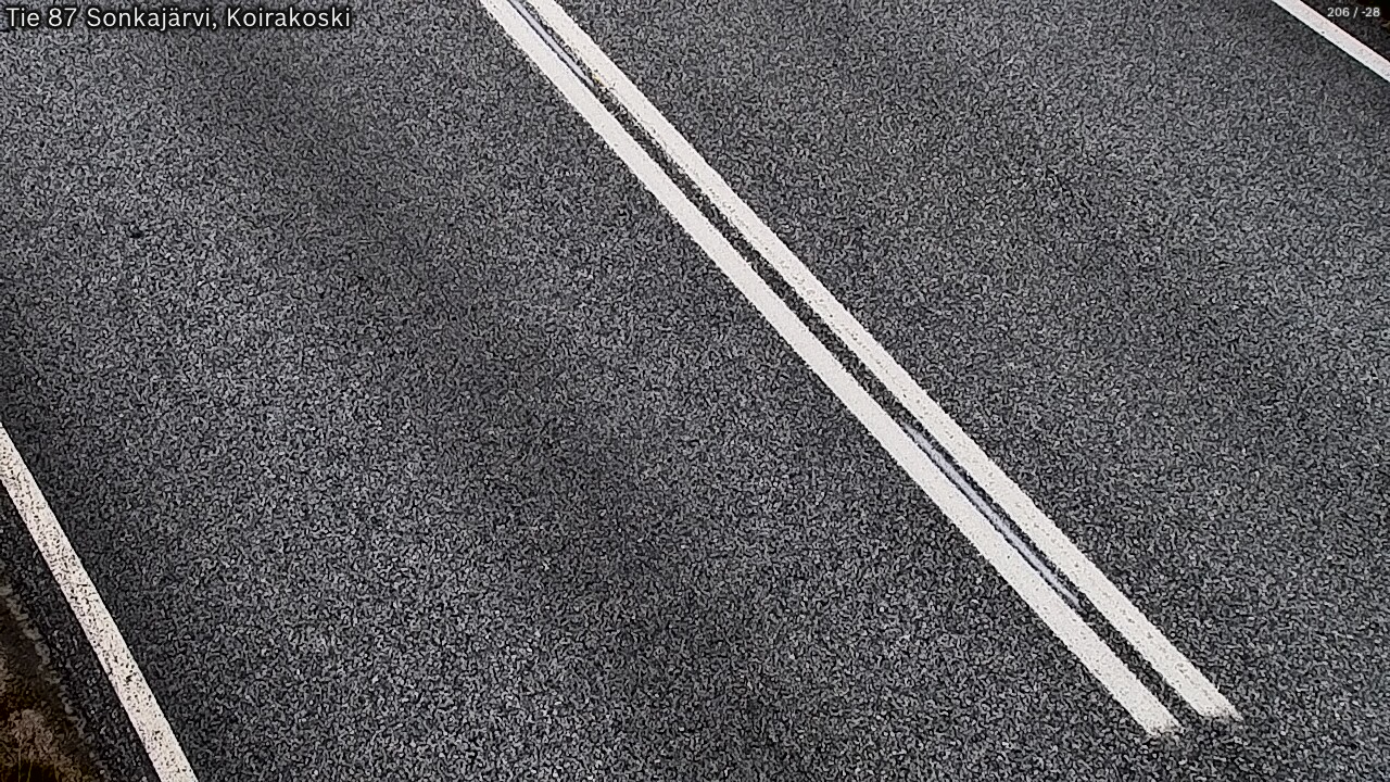 Weather Camera Image Road 87 Sonkajärvi, Koirakoski, Sonkajärvi, Pohjois-Savo