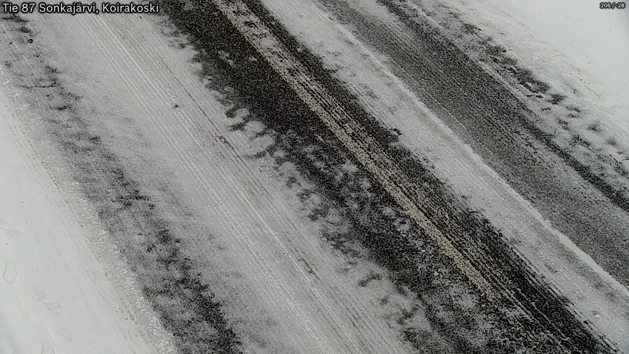 Weather Camera Image Road 87 Sonkajärvi, Koirakoski, Sonkajärvi, Pohjois-Savo