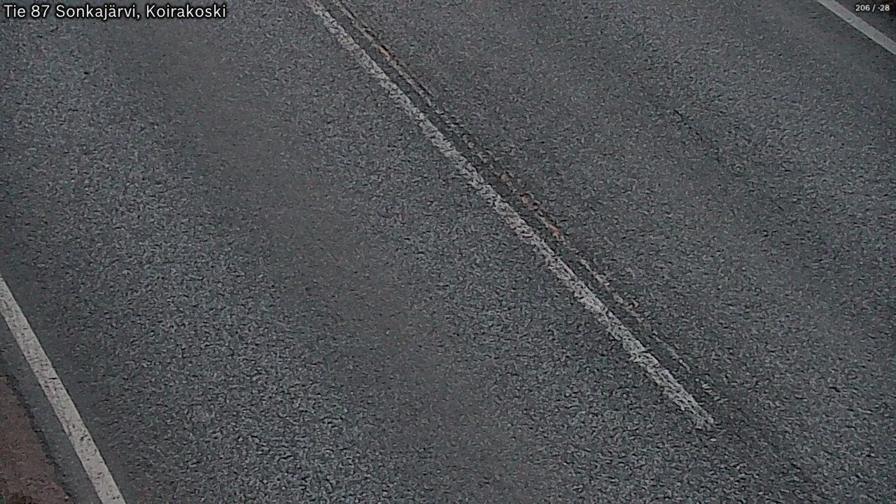 Weather Camera Image Road 87 Sonkajärvi, Koirakoski, Sonkajärvi, Pohjois-Savo