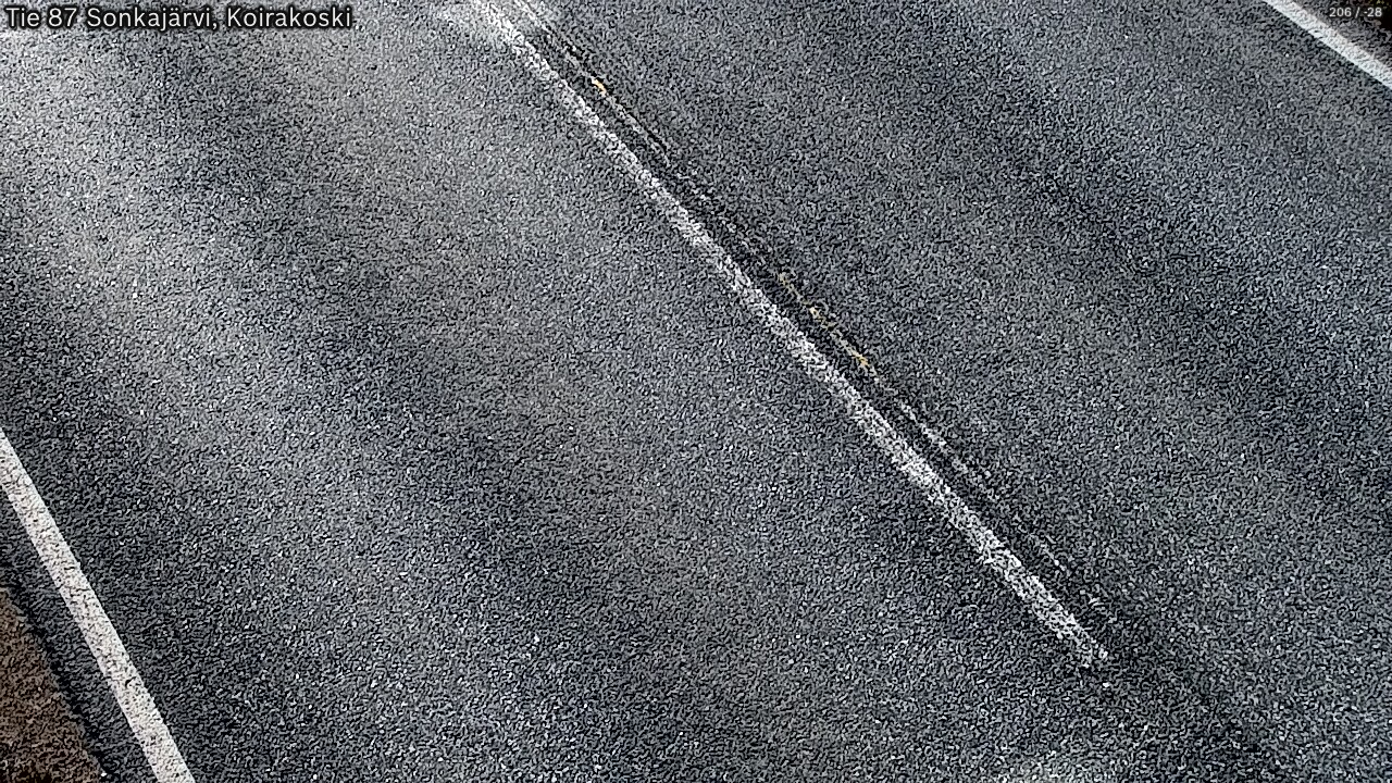 Weather Camera Image Road 87 Sonkajärvi, Koirakoski, Sonkajärvi, Pohjois-Savo