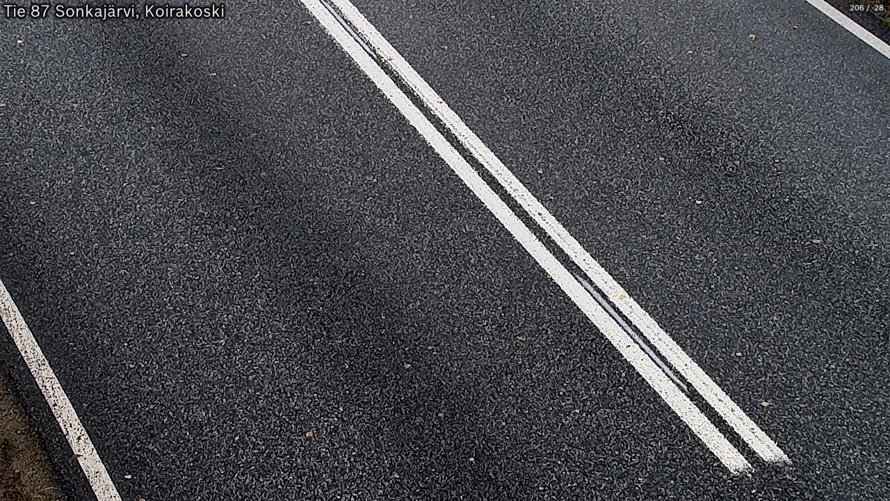 Weather Camera Image Road 87 Sonkajärvi, Koirakoski, Sonkajärvi, Pohjois-Savo