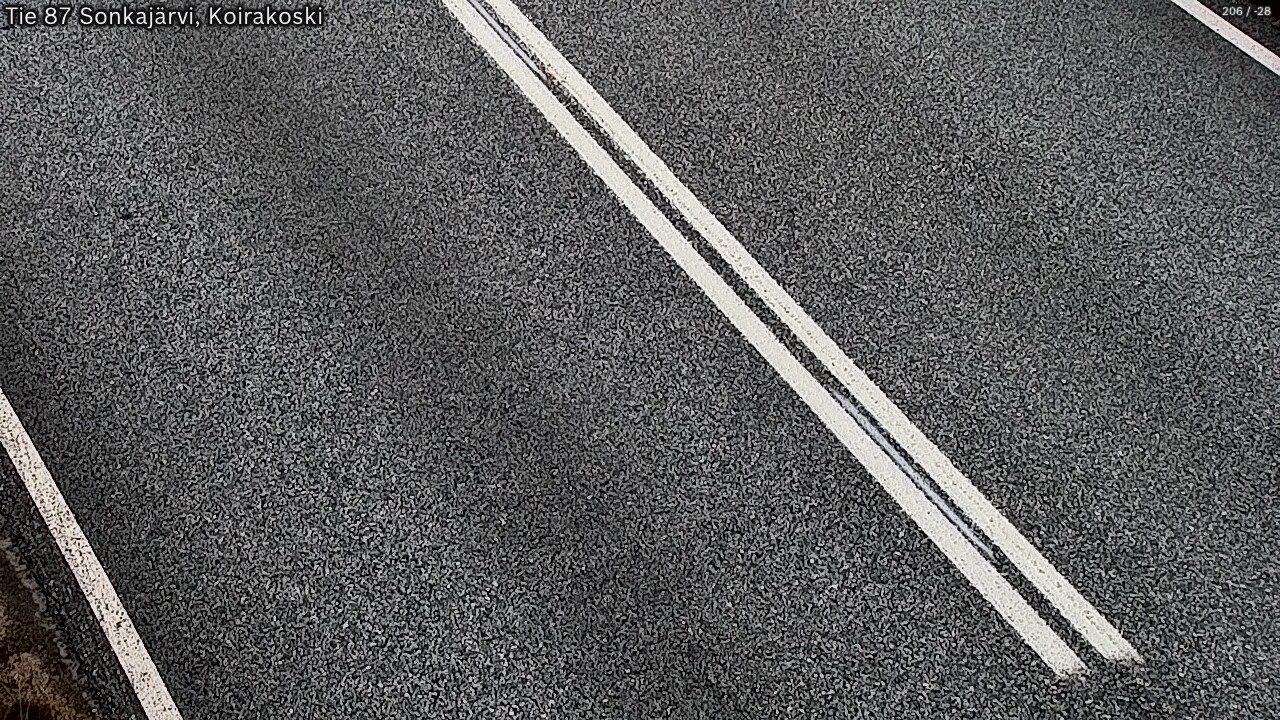 Weather Camera Image Road 87 Sonkajärvi, Koirakoski, Sonkajärvi, Pohjois-Savo