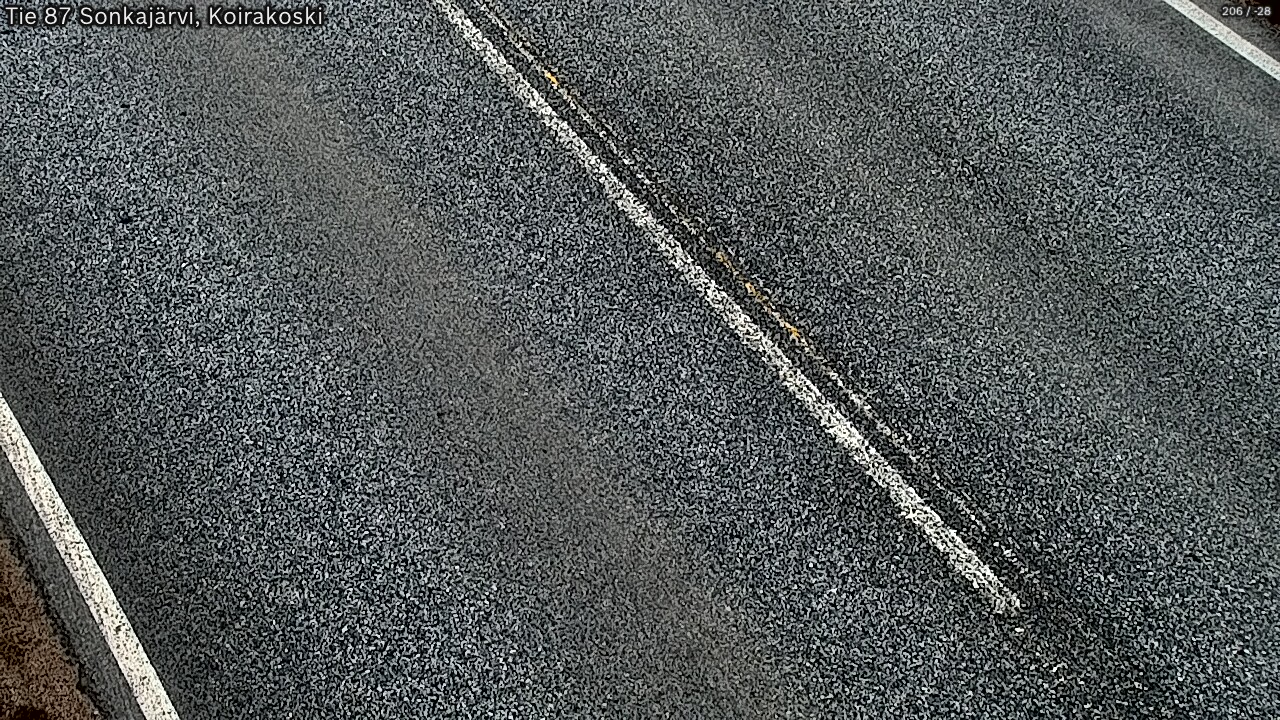 Weather Camera Image Road 87 Sonkajärvi, Koirakoski, Sonkajärvi, Pohjois-Savo