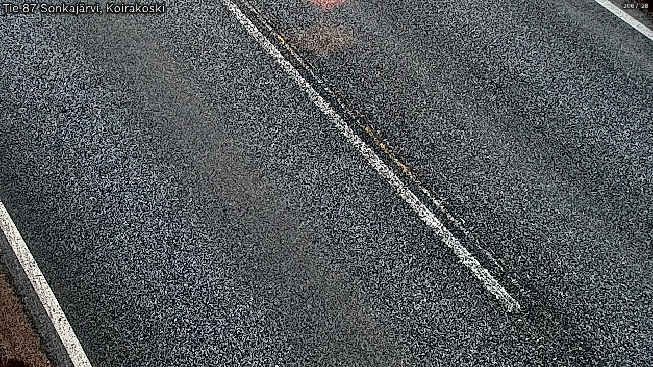 Weather Camera Image Road 87 Sonkajärvi, Koirakoski, Sonkajärvi, Pohjois-Savo