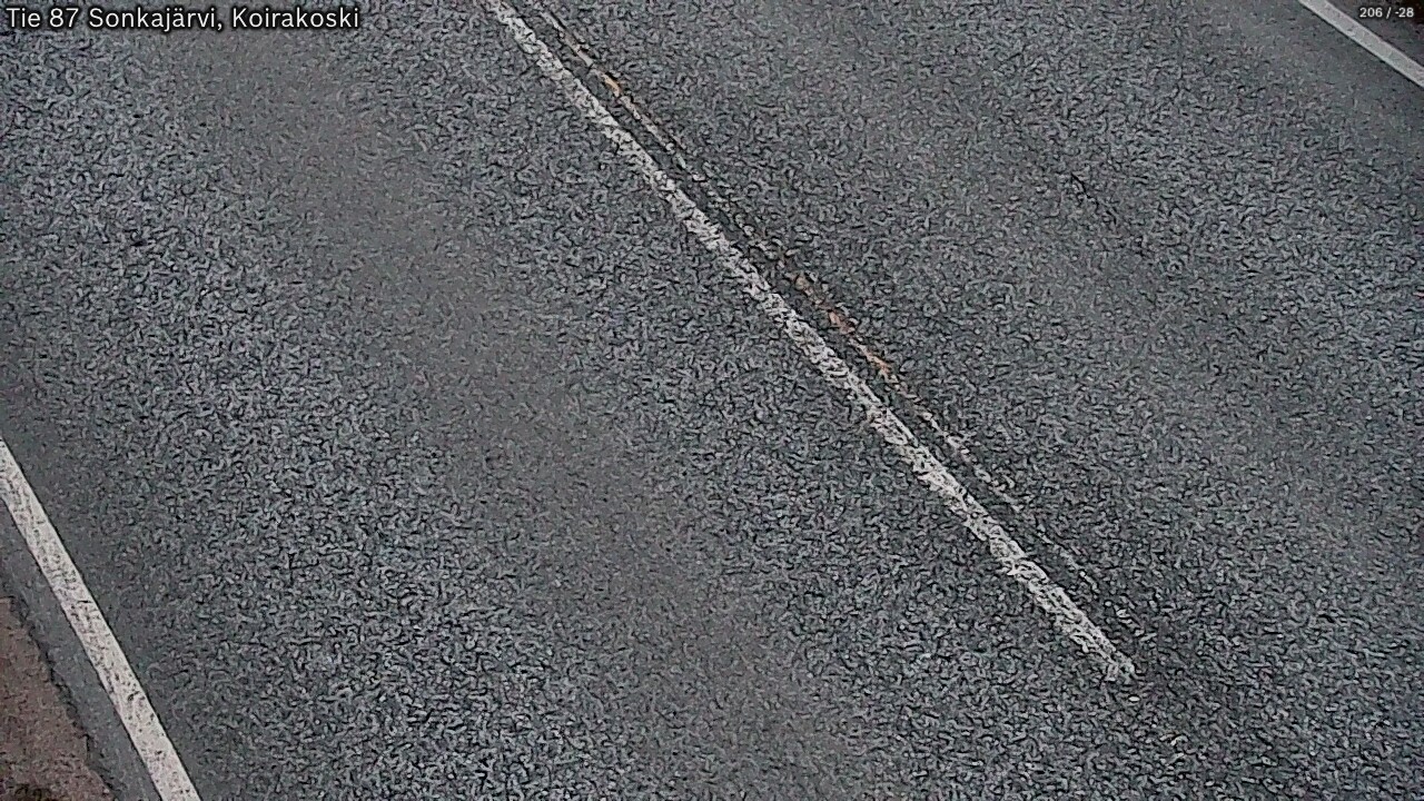 Weather Camera Image Road 87 Sonkajärvi, Koirakoski, Sonkajärvi, Pohjois-Savo