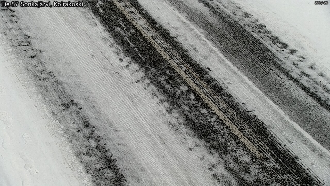 Weather Camera Image Road 87 Sonkajärvi, Koirakoski, Sonkajärvi, Pohjois-Savo