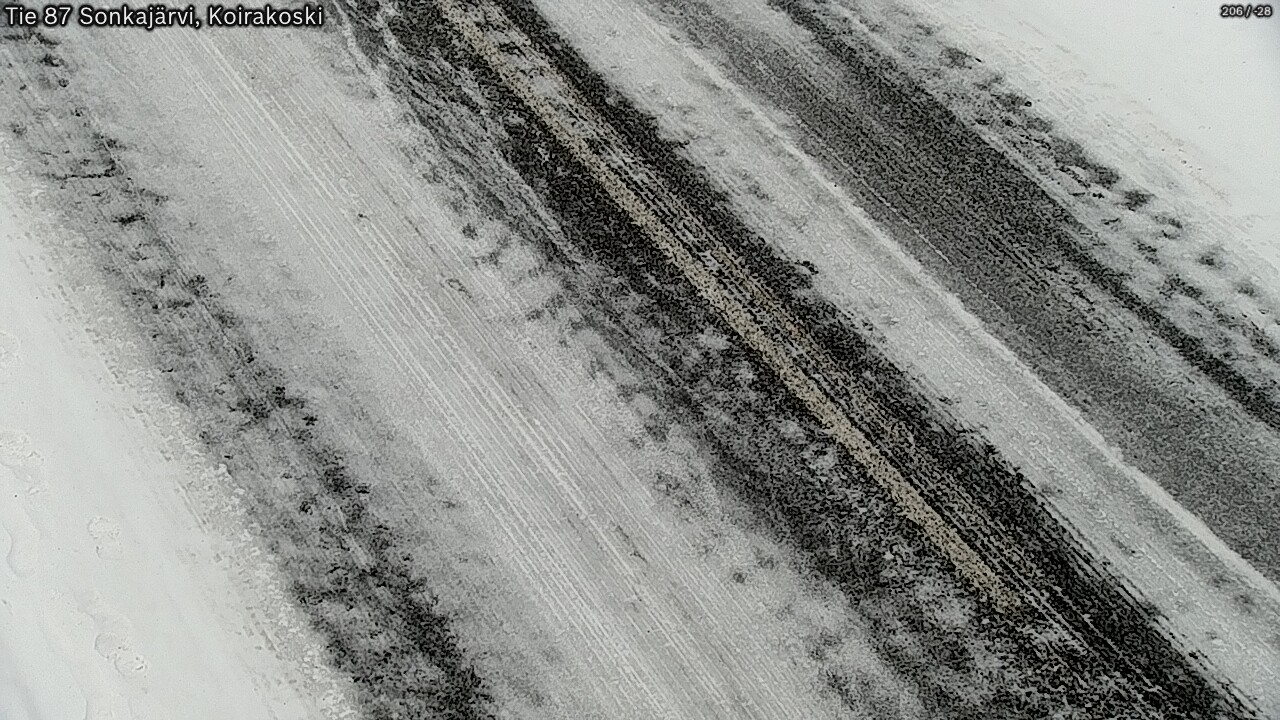 Weather Camera Image Road 87 Sonkajärvi, Koirakoski, Sonkajärvi, Pohjois-Savo