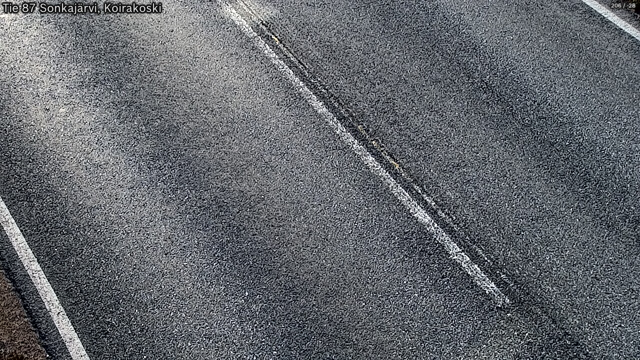 Weather Camera Image Road 87 Sonkajärvi, Koirakoski, Sonkajärvi, Pohjois-Savo
