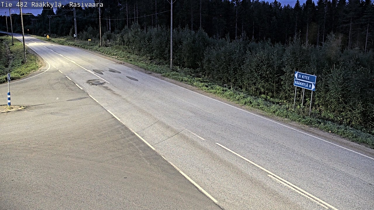 Kelikamerat Kuva Tie 482 Rääkkylä, Rasivaara, Rääkkylä, Pohjois-Karjala