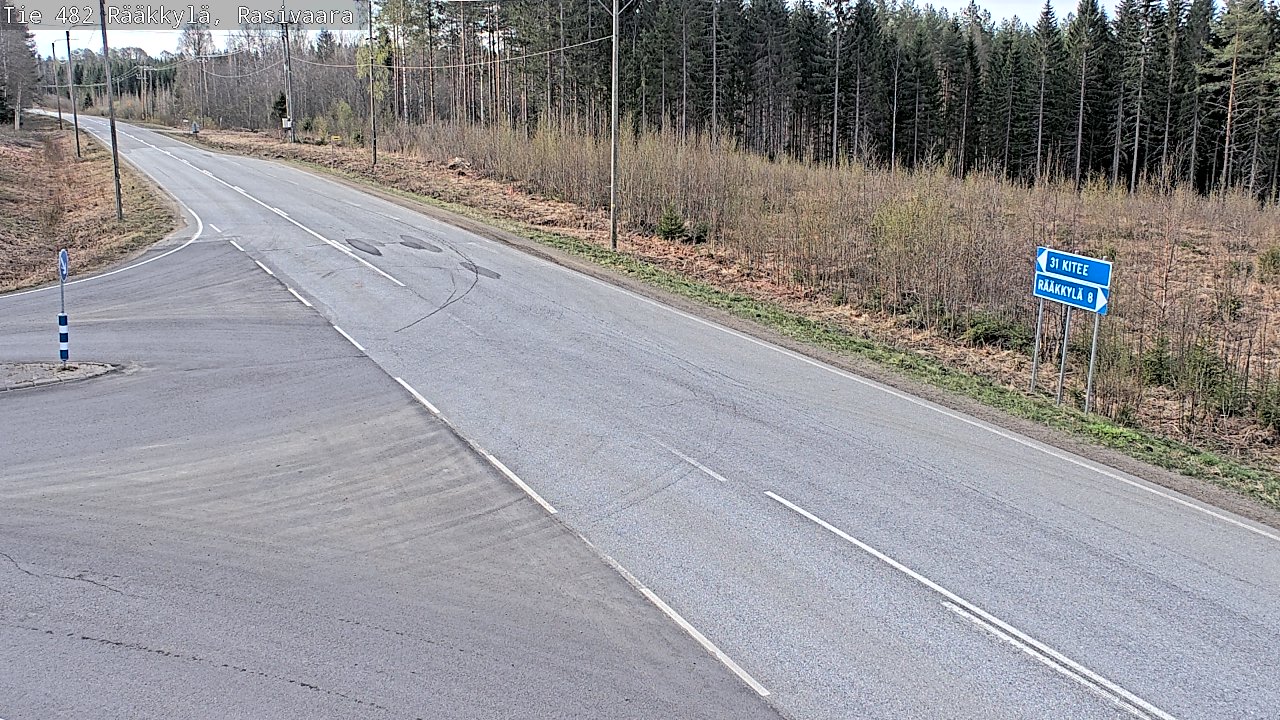 Kelikamerat Kuva Tie 482 Rääkkylä, Rasivaara, Rääkkylä, Pohjois-Karjala