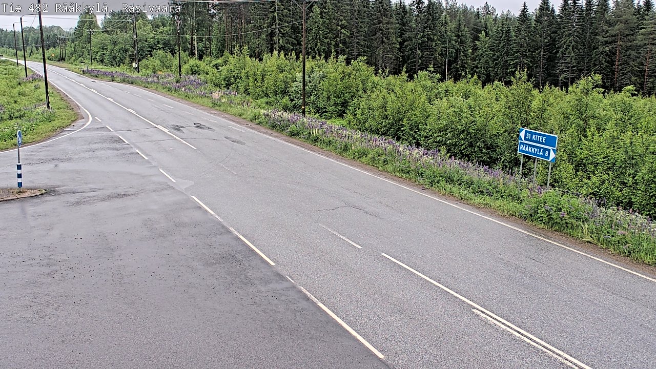 Kelikamerat Kuva Tie 482 Rääkkylä, Rasivaara, Rääkkylä, Pohjois-Karjala