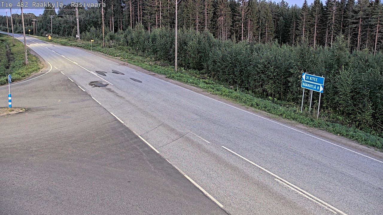 Kelikamerat Kuva Tie 482 Rääkkylä, Rasivaara, Rääkkylä, Pohjois-Karjala
