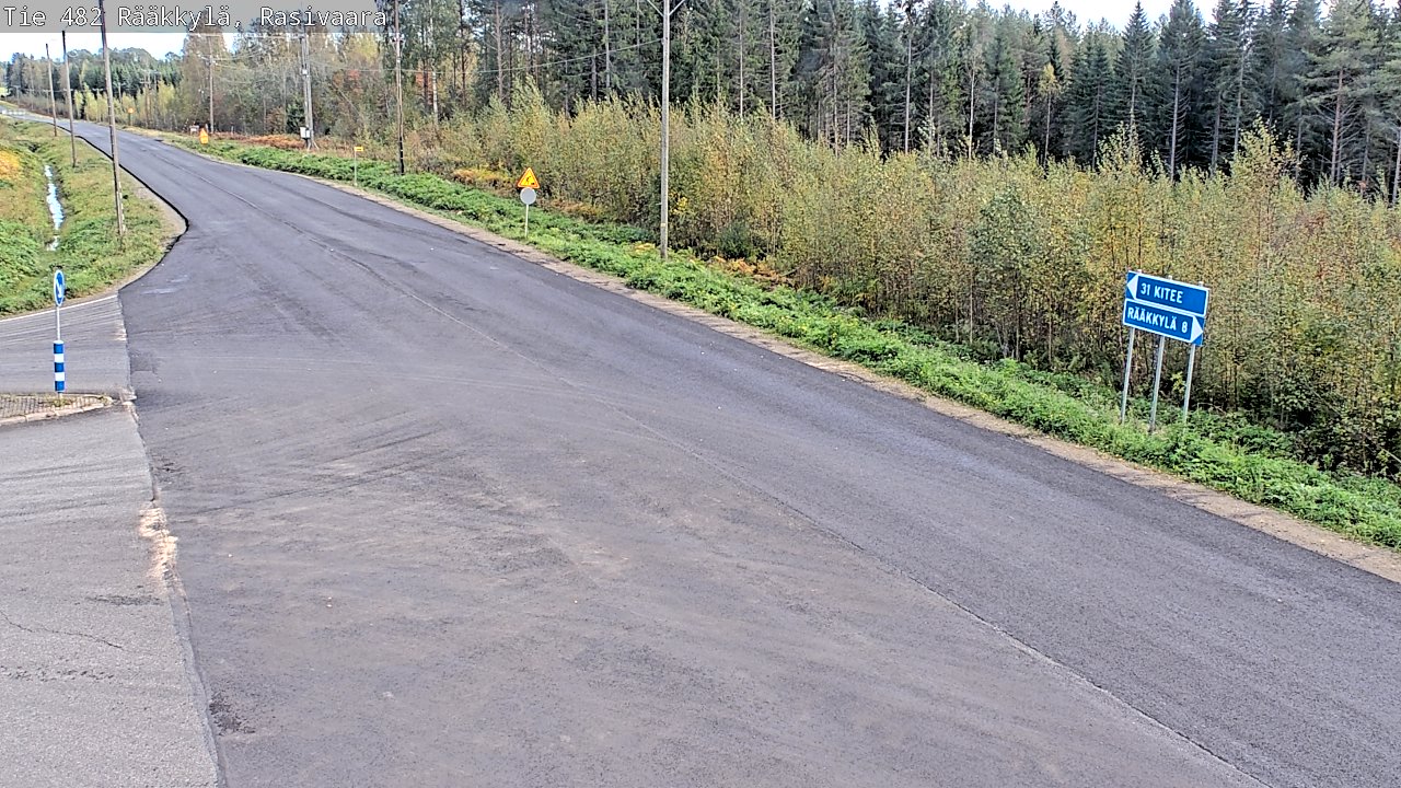 Kelikamerat Kuva Tie 482 Rääkkylä, Rasivaara, Rääkkylä, Pohjois-Karjala