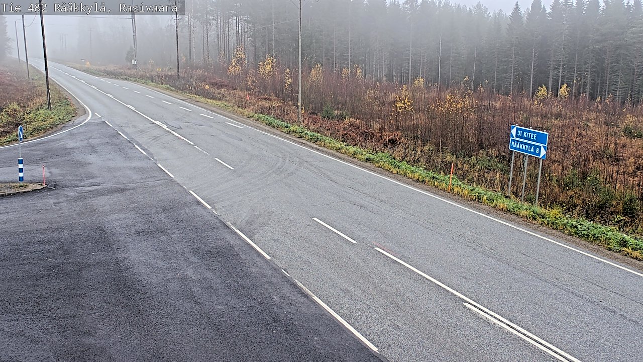 Kelikamerat Kuva Tie 482 Rääkkylä, Rasivaara, Rääkkylä, Pohjois-Karjala