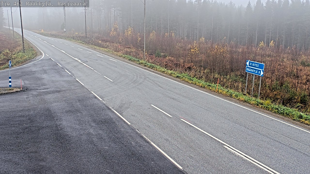 Kelikamerat Kuva Tie 482 Rääkkylä, Rasivaara, Rääkkylä, Pohjois-Karjala