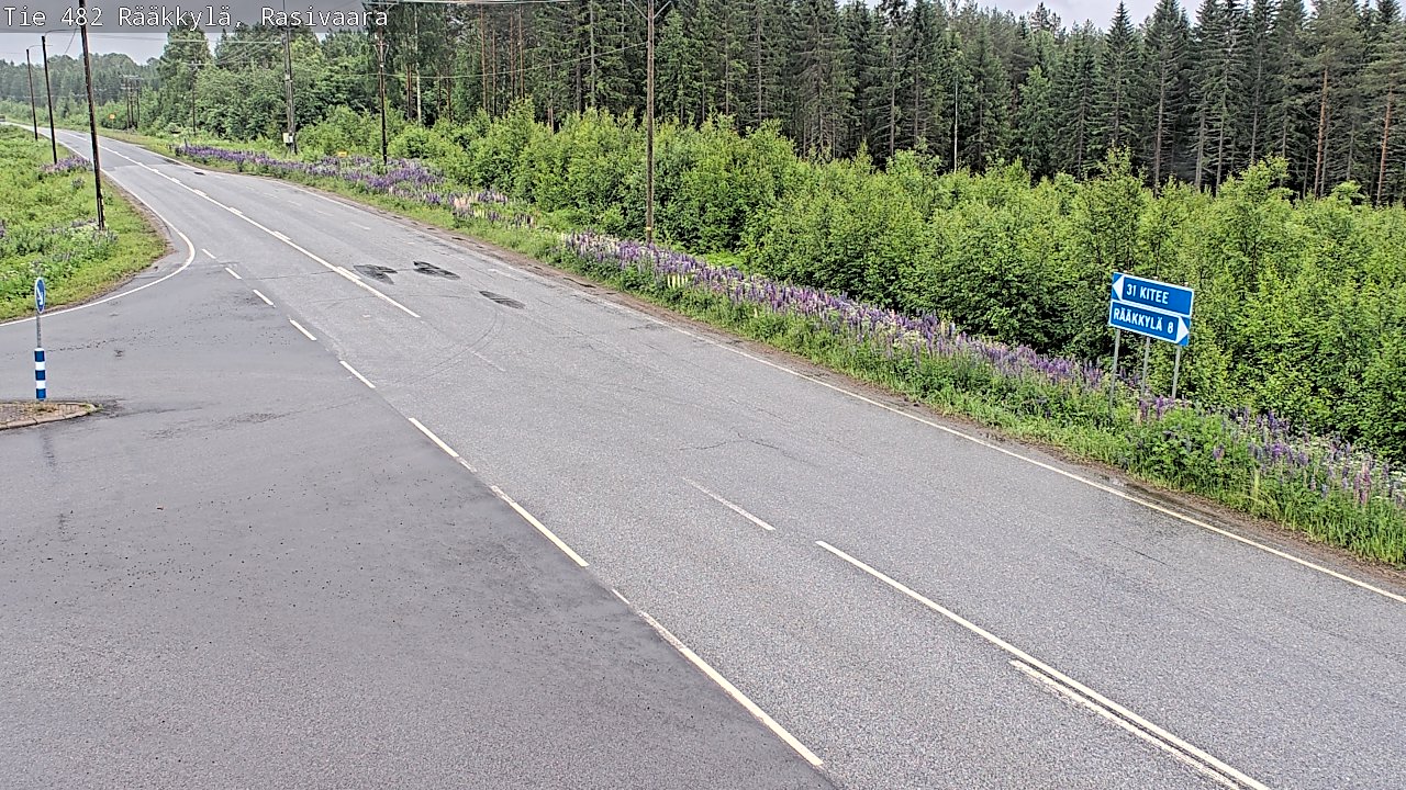 Kelikamerat Kuva Tie 482 Rääkkylä, Rasivaara, Rääkkylä, Pohjois-Karjala