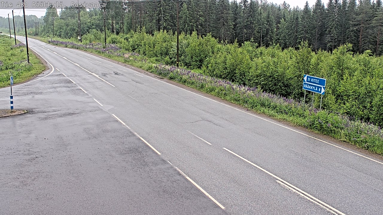 Kelikamerat Kuva Tie 482 Rääkkylä, Rasivaara, Rääkkylä, Pohjois-Karjala