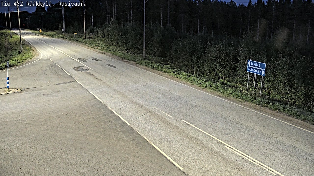 Kelikamerat Kuva Tie 482 Rääkkylä, Rasivaara, Rääkkylä, Pohjois-Karjala