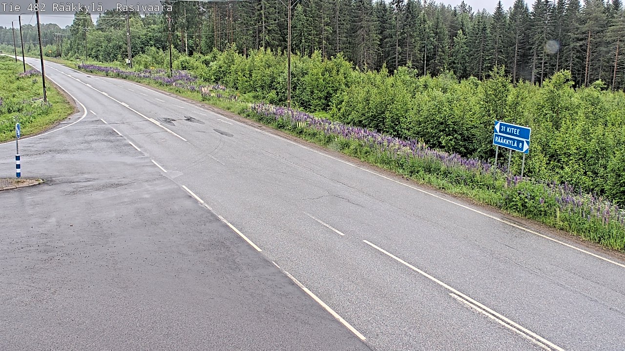 Kelikamerat Kuva Tie 482 Rääkkylä, Rasivaara, Rääkkylä, Pohjois-Karjala