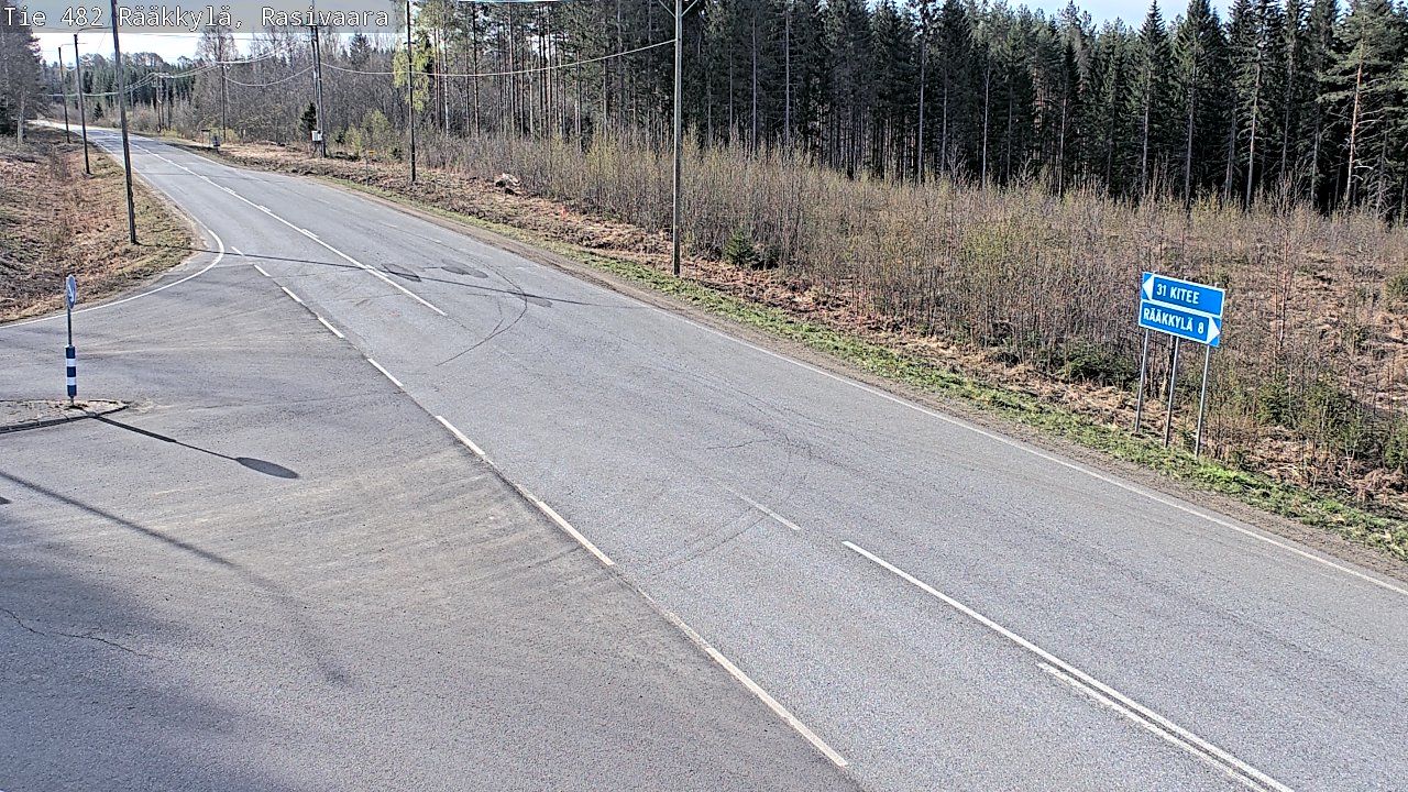 Kelikamerat Kuva Tie 482 Rääkkylä, Rasivaara, Rääkkylä, Pohjois-Karjala