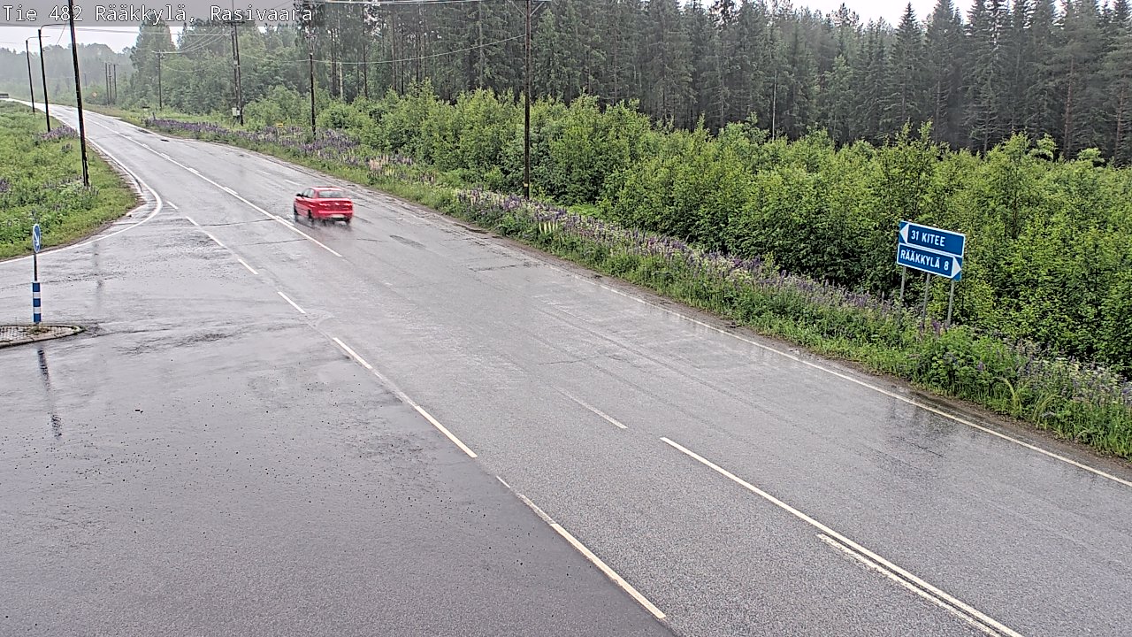 Weather Camera Image Road 482 Rääkkylä, Rasivaara, Rääkkylä, Pohjois-Karjala