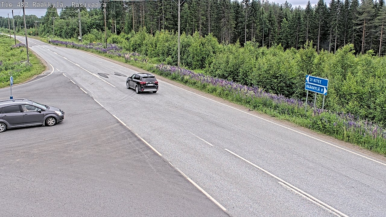 Kelikamerat Kuva Tie 482 Rääkkylä, Rasivaara, Rääkkylä, Pohjois-Karjala