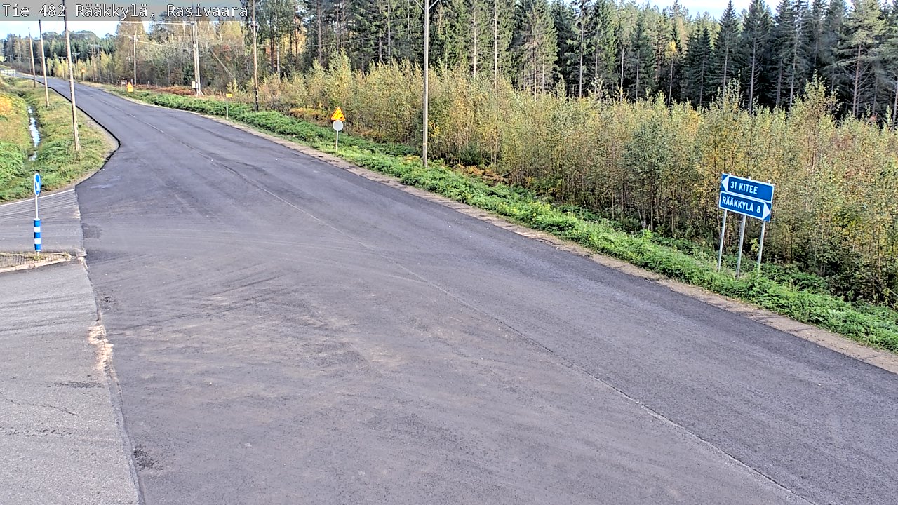Kelikamerat Kuva Tie 482 Rääkkylä, Rasivaara, Rääkkylä, Pohjois-Karjala