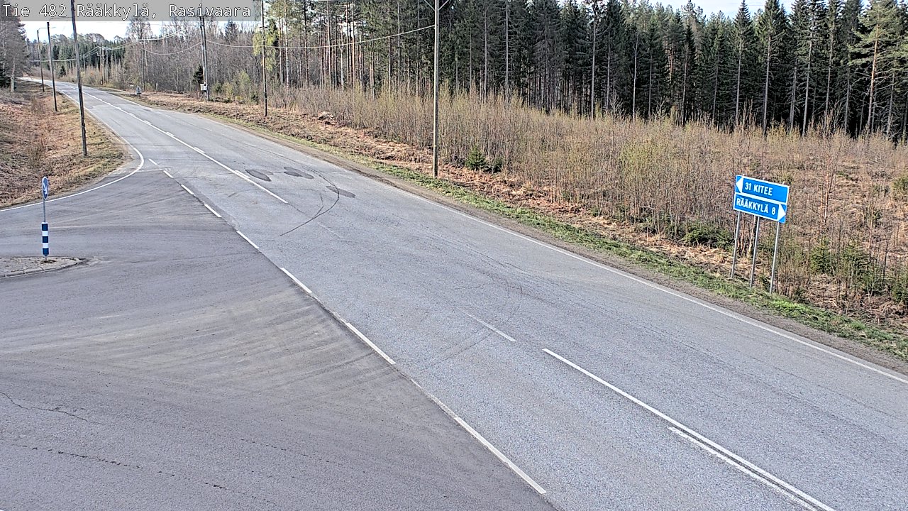Kelikamerat Kuva Tie 482 Rääkkylä, Rasivaara, Rääkkylä, Pohjois-Karjala