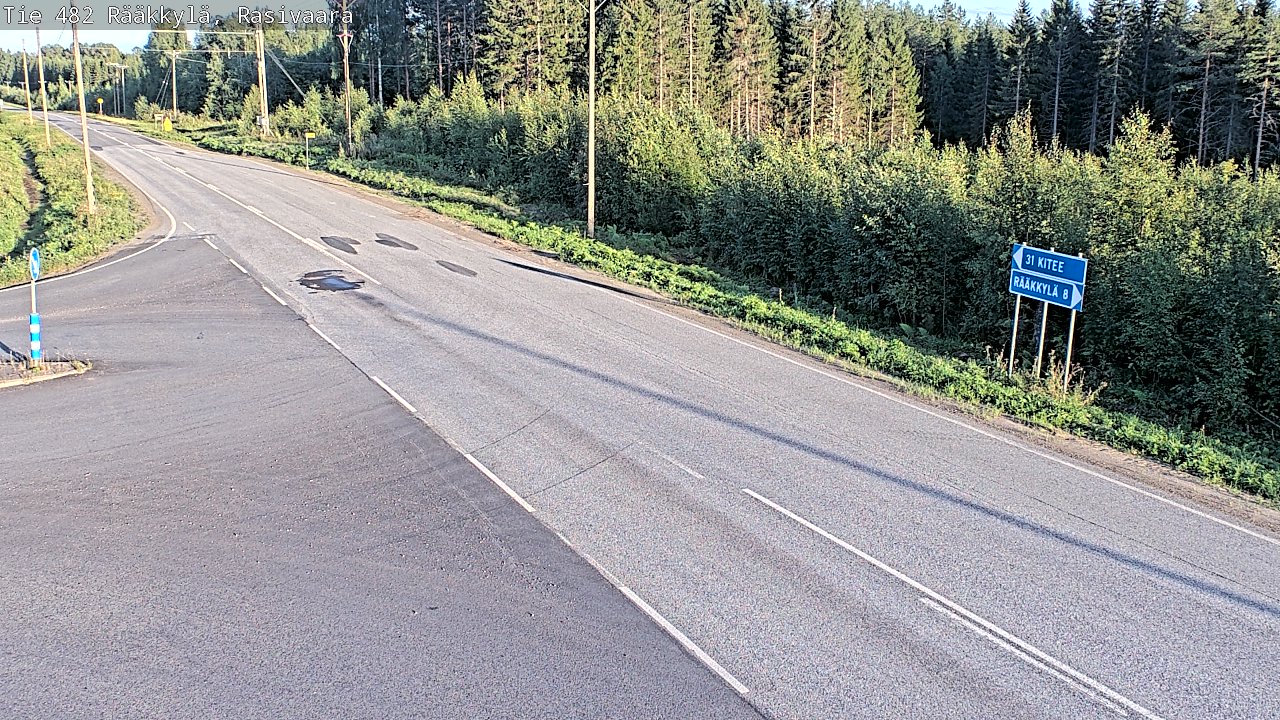 Kelikamerat Kuva Tie 482 Rääkkylä, Rasivaara, Rääkkylä, Pohjois-Karjala