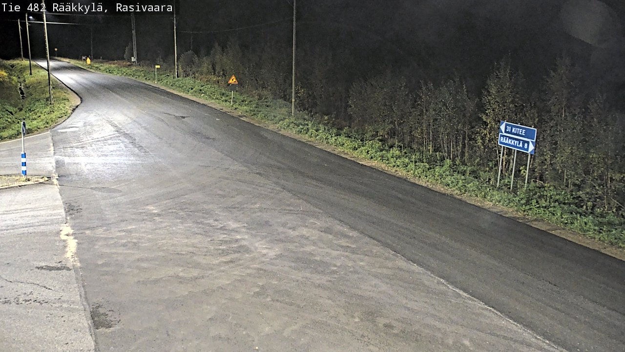 Weather Camera Image Väg 482 Rääkkylä, Rasivaara, Rääkkylä, Pohjois-Karjala