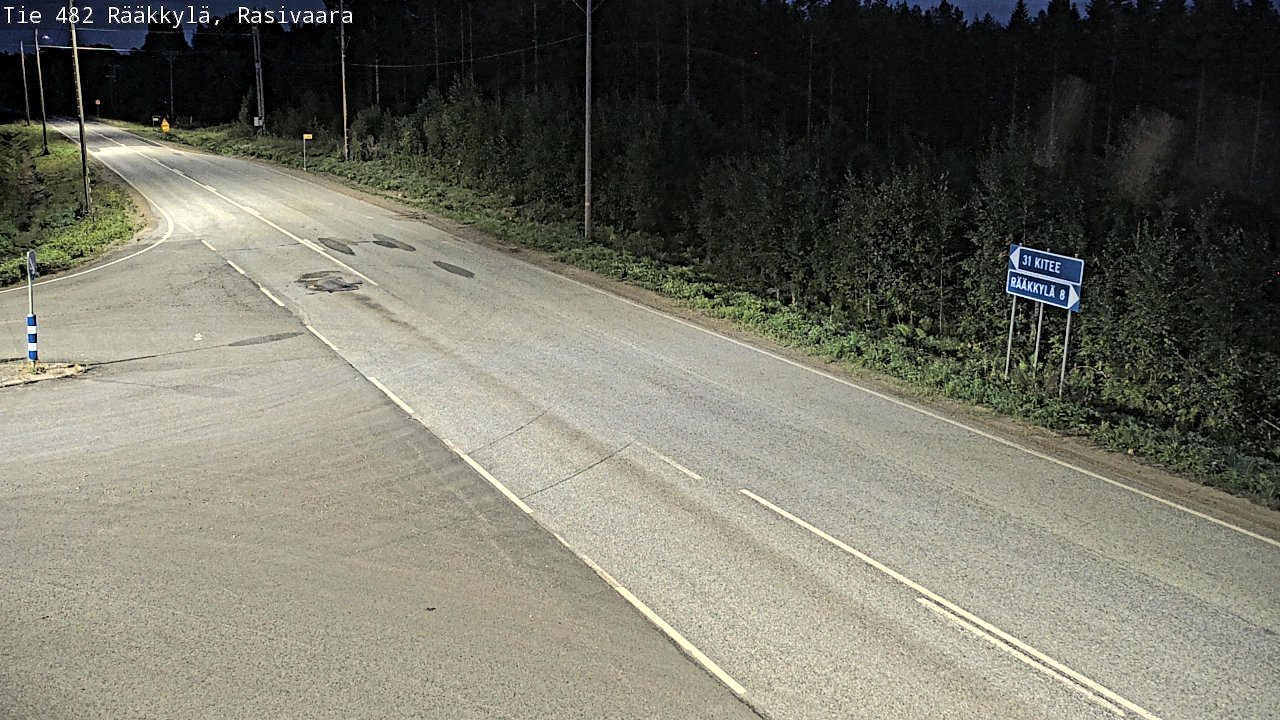 Kelikamerat Kuva Tie 482 Rääkkylä, Rasivaara, Rääkkylä, Pohjois-Karjala
