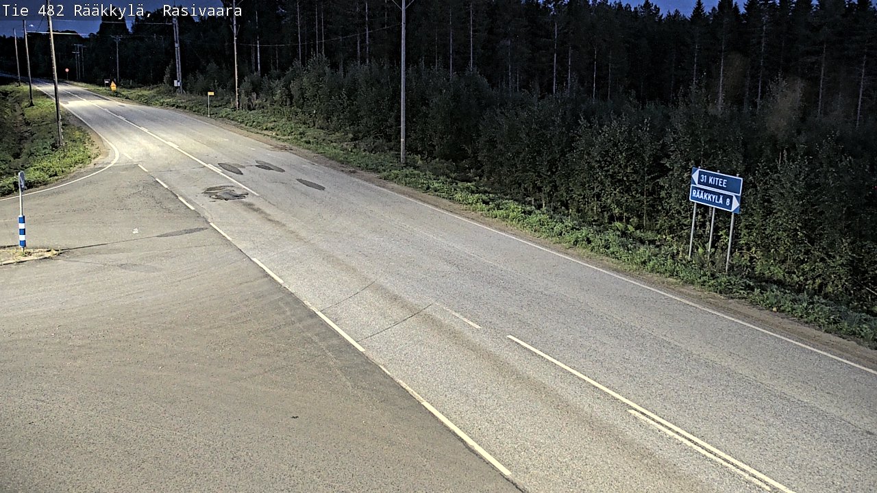 Kelikamerat Kuva Tie 482 Rääkkylä, Rasivaara, Rääkkylä, Pohjois-Karjala