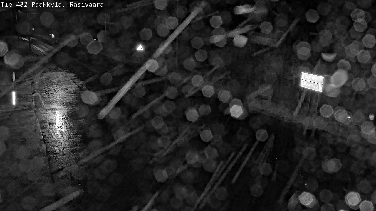 Weather Camera Image Väg 482 Rääkkylä, Rasivaara, Rääkkylä, Pohjois-Karjala