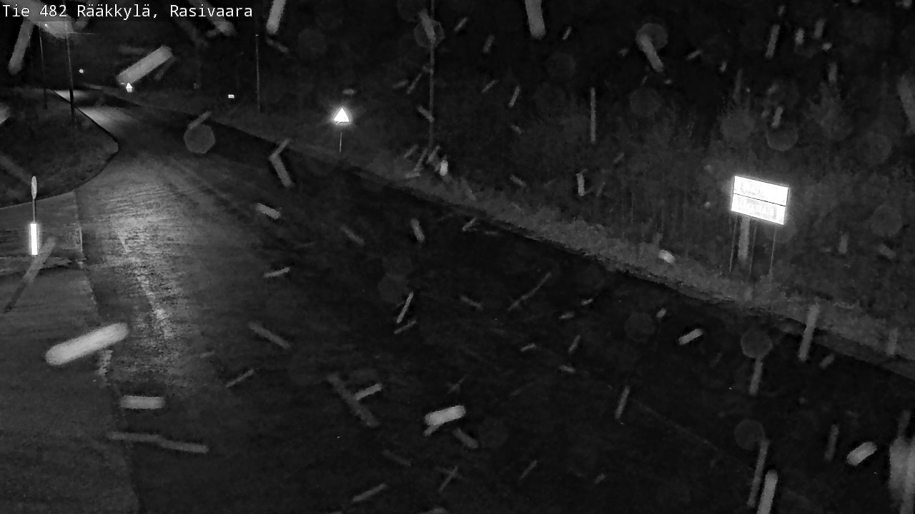 Weather Camera Image Väg 482 Rääkkylä, Rasivaara, Rääkkylä, Pohjois-Karjala