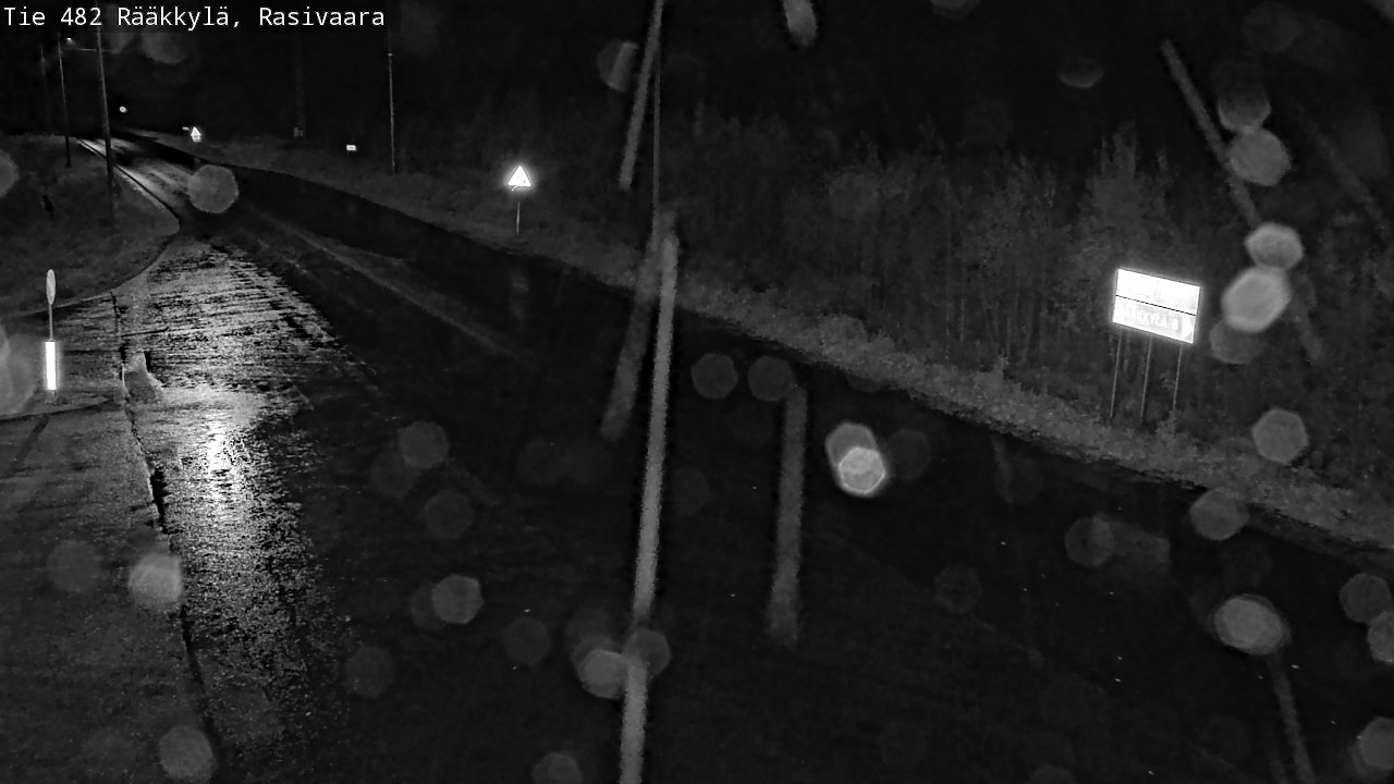 Weather Camera Image Väg 482 Rääkkylä, Rasivaara, Rääkkylä, Pohjois-Karjala