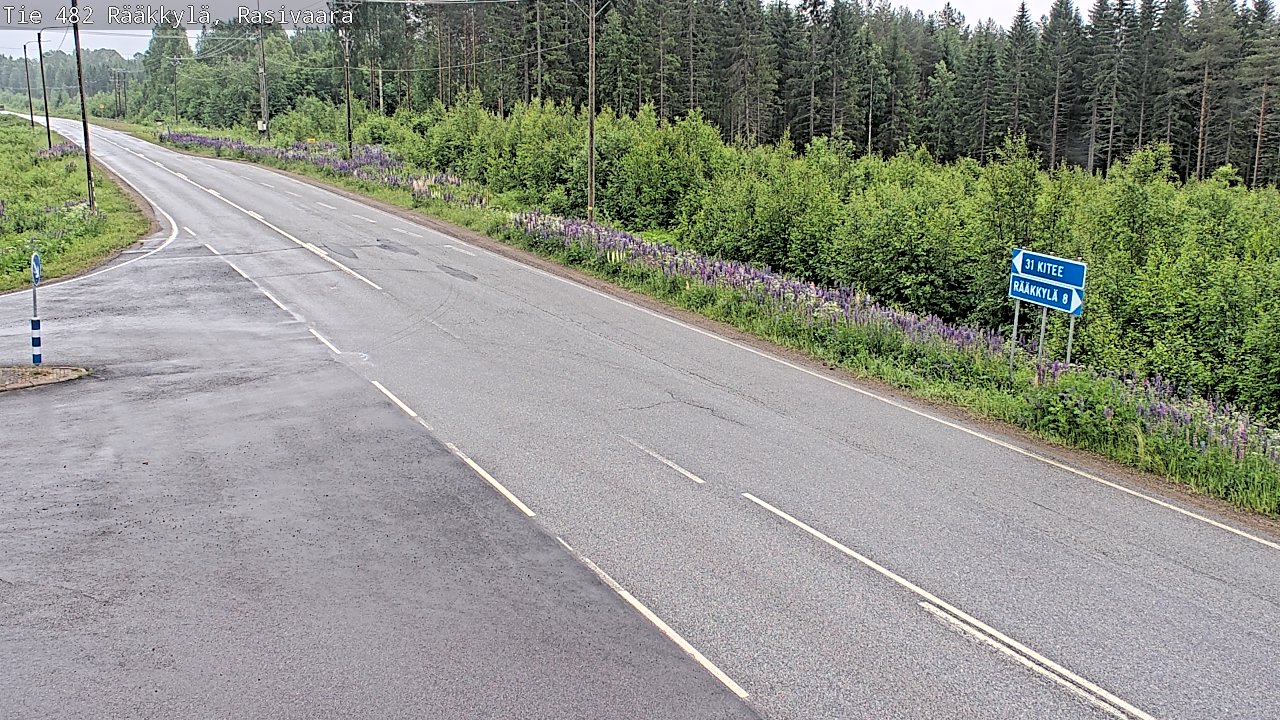 Kelikamerat Kuva Tie 482 Rääkkylä, Rasivaara, Rääkkylä, Pohjois-Karjala