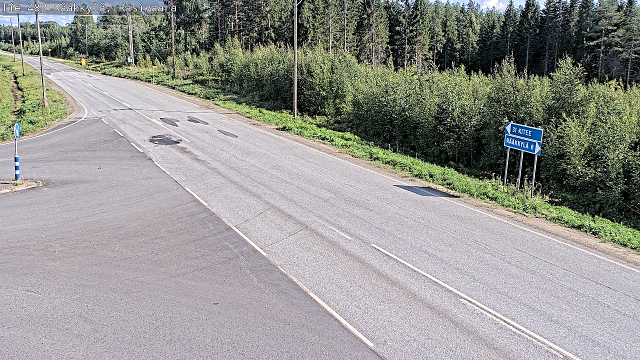 Kelikamerat Kuva Tie 482 Rääkkylä, Rasivaara, Rääkkylä, Pohjois-Karjala