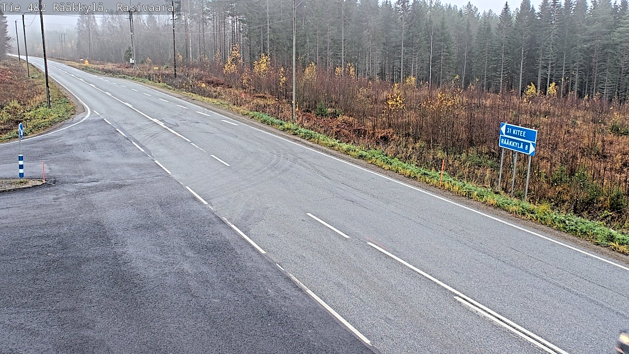 Kelikamerat Kuva Tie 482 Rääkkylä, Rasivaara, Rääkkylä, Pohjois-Karjala