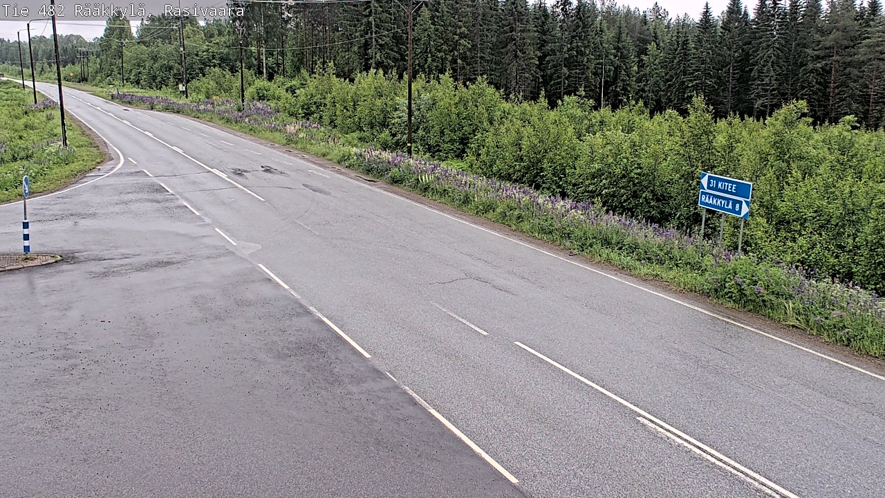 Kelikamerat Kuva Tie 482 Rääkkylä, Rasivaara, Rääkkylä, Pohjois-Karjala