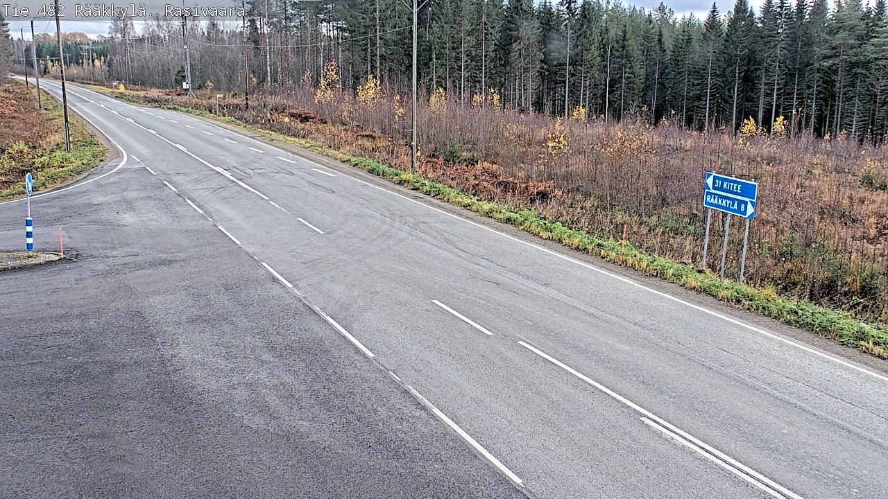 Kelikamerat Kuva Tie 482 Rääkkylä, Rasivaara, Rääkkylä, Pohjois-Karjala