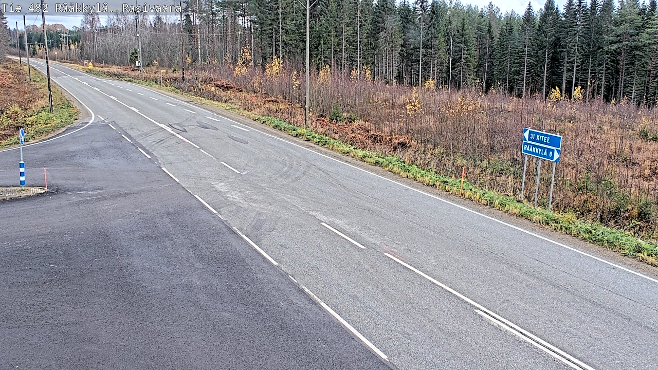 Kelikamerat Kuva Tie 482 Rääkkylä, Rasivaara, Rääkkylä, Pohjois-Karjala