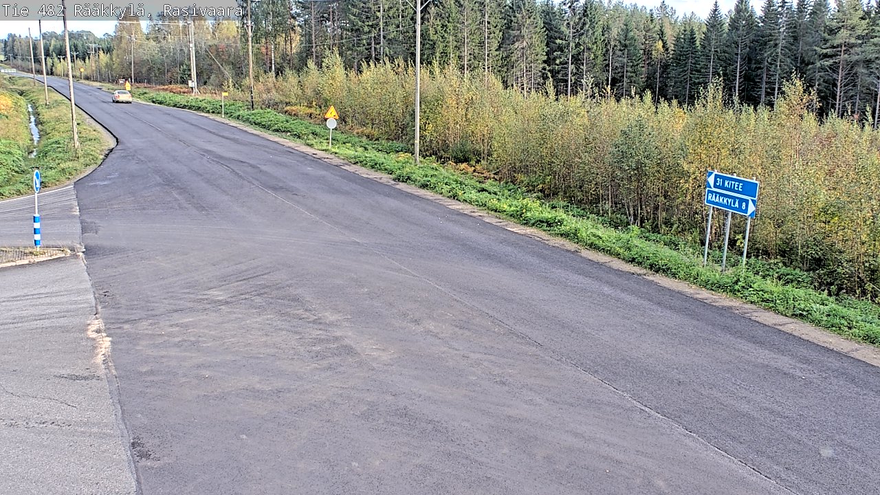 Kelikamerat Kuva Tie 482 Rääkkylä, Rasivaara, Rääkkylä, Pohjois-Karjala