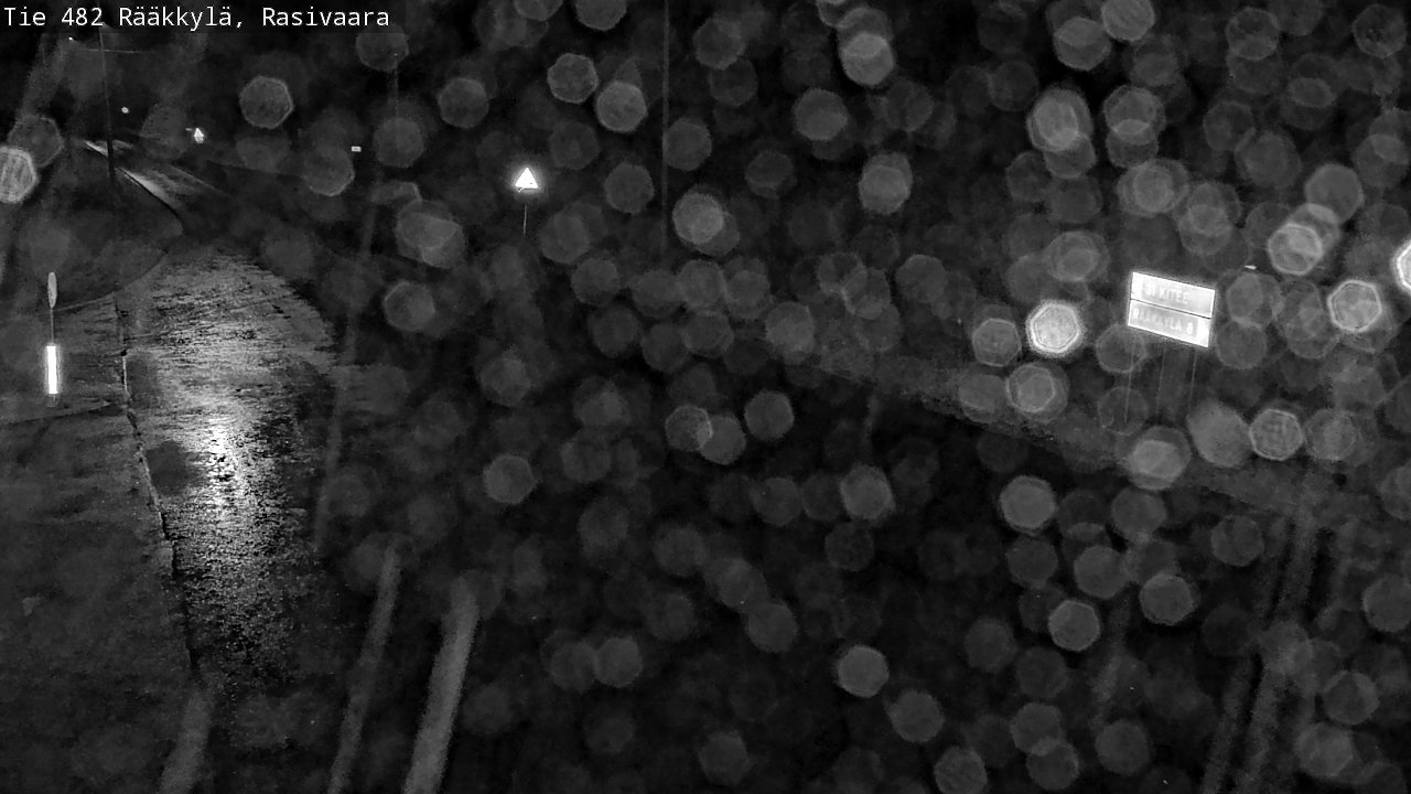 Weather Camera Image Väg 482 Rääkkylä, Rasivaara, Rääkkylä, Pohjois-Karjala
