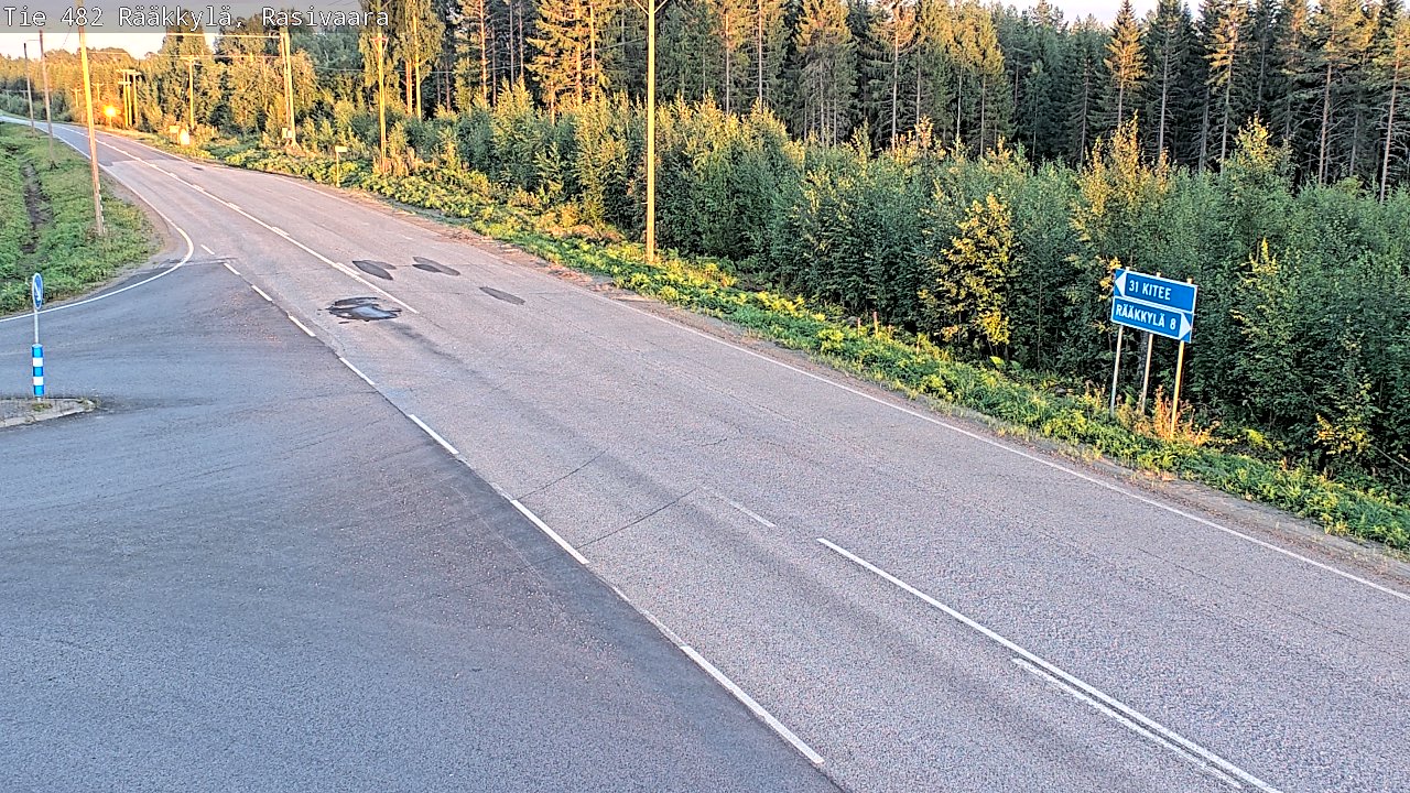 Kelikamerat Kuva Tie 482 Rääkkylä, Rasivaara, Rääkkylä, Pohjois-Karjala
