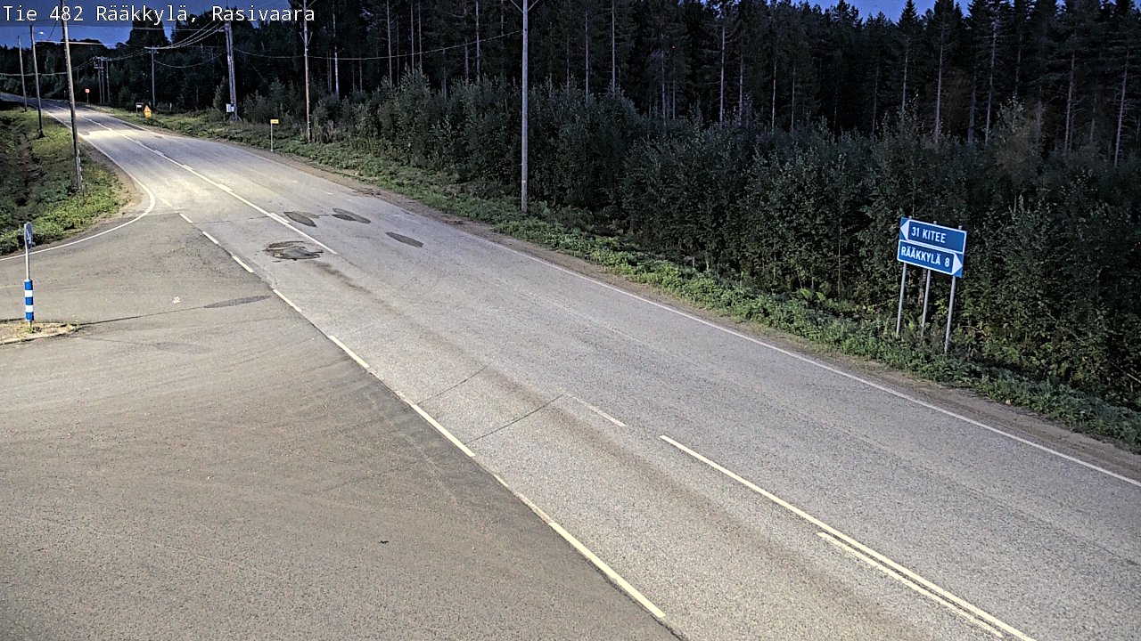 Kelikamerat Kuva Tie 482 Rääkkylä, Rasivaara, Rääkkylä, Pohjois-Karjala